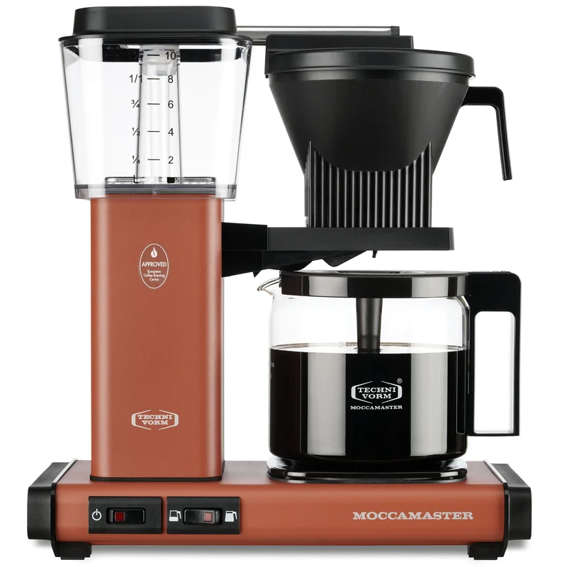 Moccamaster Optio kahvinkeitin 1,25 litraa, terrakotta