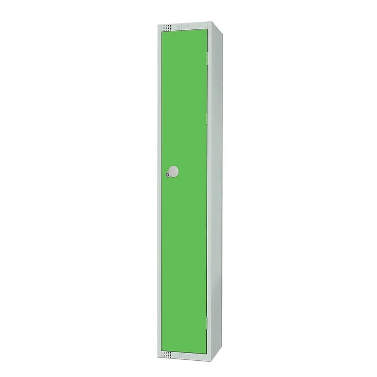 Elite locker, 1 door, 1800x300x300 mm, green