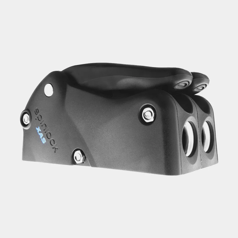 Rope Clutch Spinlock XAS Clutch Black, double, for Ø6 - 12 mm line