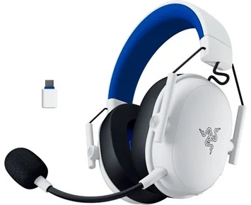 Razer-BLACKSHARK V3 X HYPER PS - WHITE-Razer BlackShark V3 X HyperSpeed for PlayStation 5-Gaming-Trådløse headset