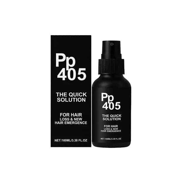 PP 405 Hårvekstspray, Behandling mot hårtap, Rasktabsorberende og ikke-fettete, Nærende hårbehandling for alle hårtyper