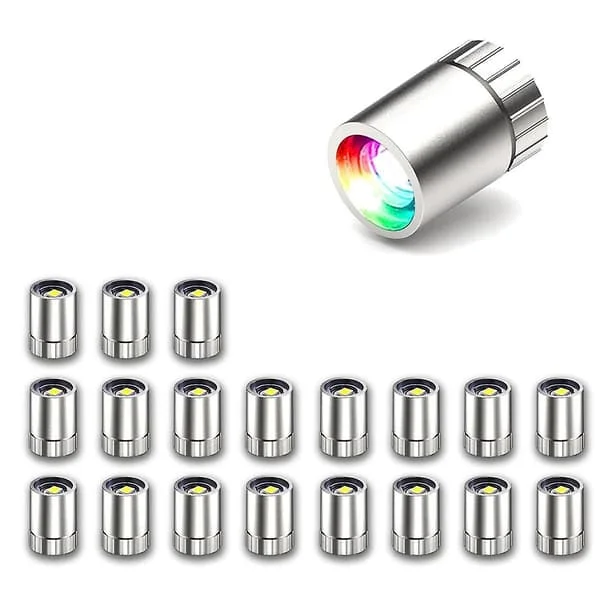 20 st Mini LED-lampor, Små lampor för hantverk, Batteridrivna miniatyrlampor, Lampor (Flerfärgad växling)