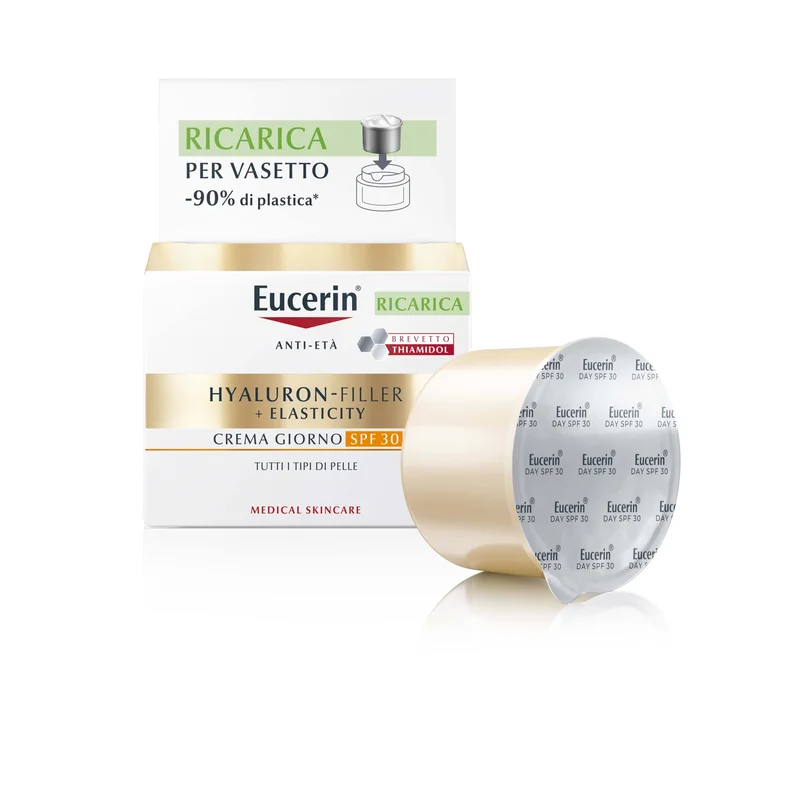 Eucerin Hyaluron-Filler + Elasticity Crema giorno SPF 30 50ml - Crema viso giorno antirughe