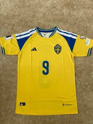 Sverige matchtröja Isak nr 9 Adidas