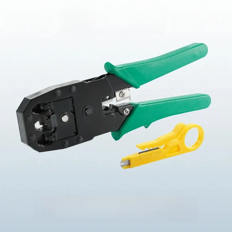 AliExpress - Pince à sertir RJ45 RJ11, outil de sertissage, réseau Ethernet, câble LAN, pince à dénuder pour 6P 8P RJ11 RJ12 RJ45