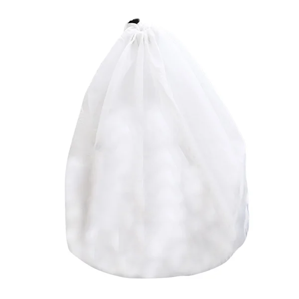 Mesh Laundry Bag Travel Storage Bag Fabric Laundry Bag 30*40cm Coarse Mesh-FF- Fine Mesh