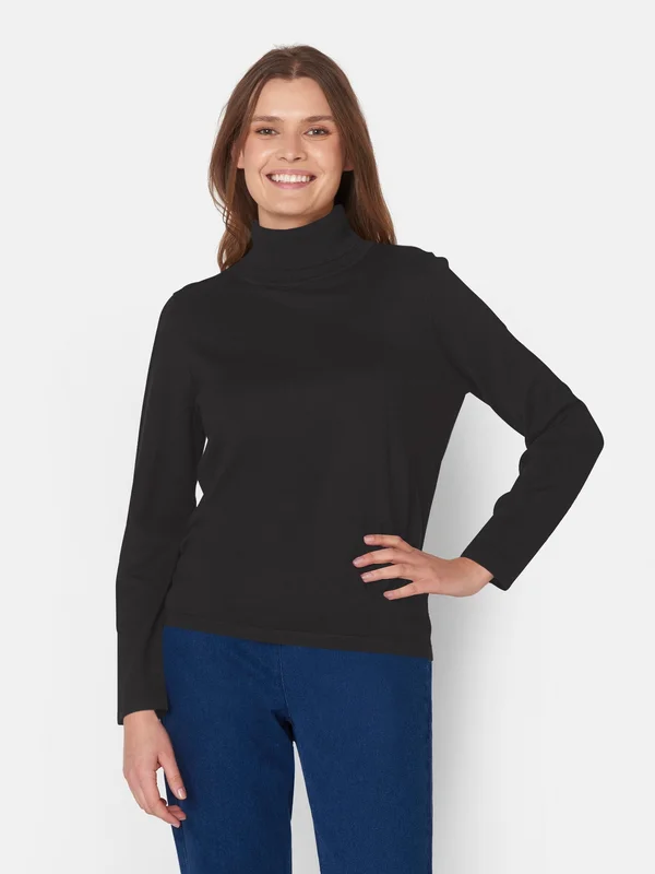 SIGNATURE - Strik Rullekrave - Sort