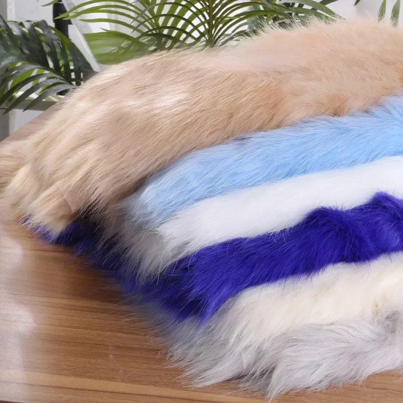 AliExpress - Tissu en fausse fourrure de renard de haute qualité, longueur de la laine 5 cm, largeur 180 cm, pour tapis, vêtements, fausse fourrure 