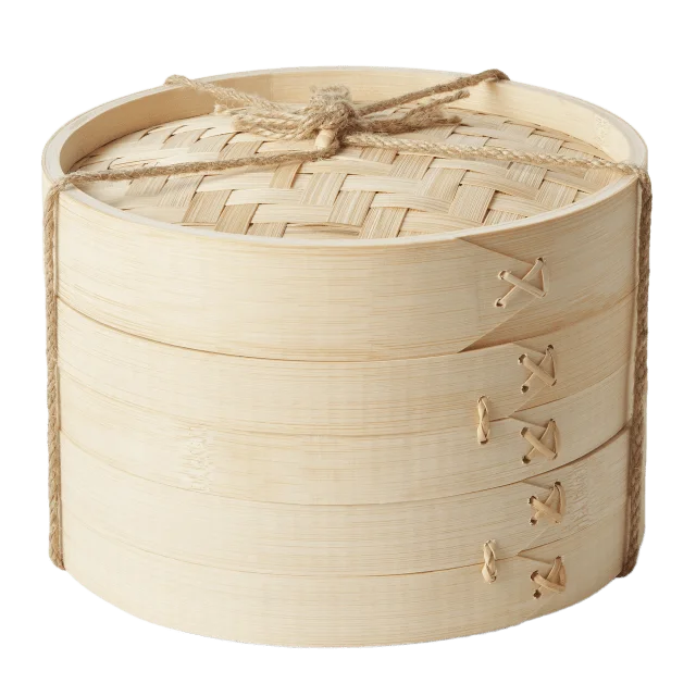 Åhléns Home Ångkokare i bambu Köksredskap Beige ONESIZE