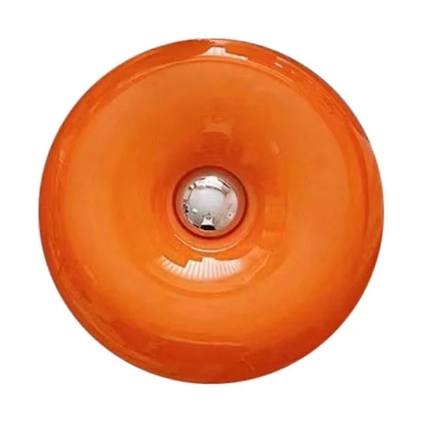 Orange Donut Lampa, Mid Century Modern Lampa, Sänglampa, Nyskapande Art Deco Lampa, Vacker Bords- och Väggdekorationslampa