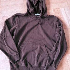 Weekday hoodie skate modell, brun stl XS