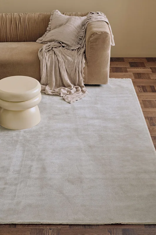 &Home - Teppe Portland - Hvit - Glattvevde tepper - 200X300 - Fra Homeroom
