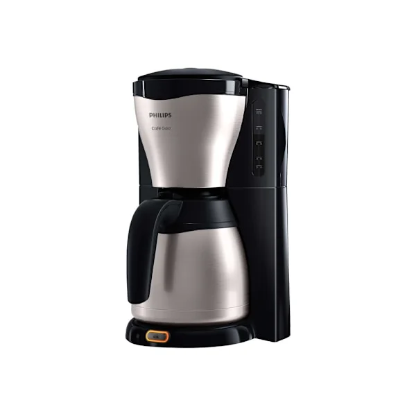 Philips Café Gaia HD7546 - kaffemaskin - metall/svart