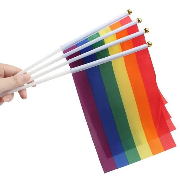 Prideflagga / Regnbågsflagga (Liten)