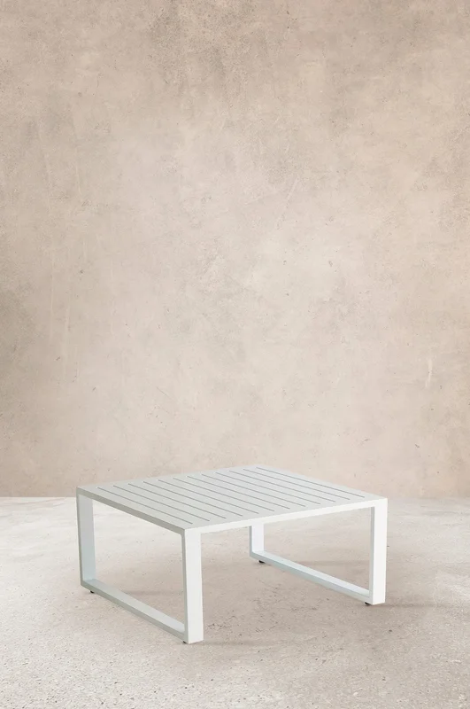 Jotex - Sohvapöytä 71x71 Cm Valkoinen Valkoinen - ALASSIO - Osta Sohvapöydät ulkokäyttöön Jotex