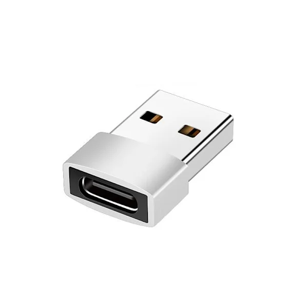 Adapter USB-C (hona) till USB-A 2.0 (hane) Silver
