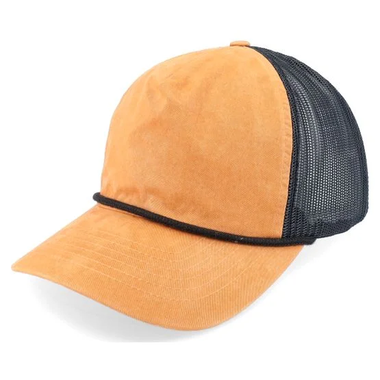 Richardson - Brun trucker Caps - 939 Bachelor Toast/Black/Black Trucker @ Hatstore