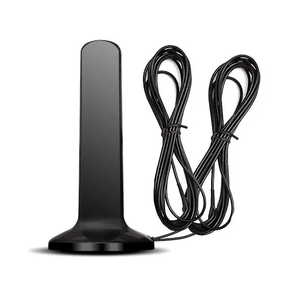 GSM 4G 5G Antenn 600-6000MHz 12dBi Hög Vinst Omni Magnetisk Bas Aerial för CPE (TS9)