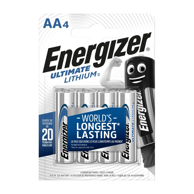 Energizer Ultimate Lithium AA 4 pack
