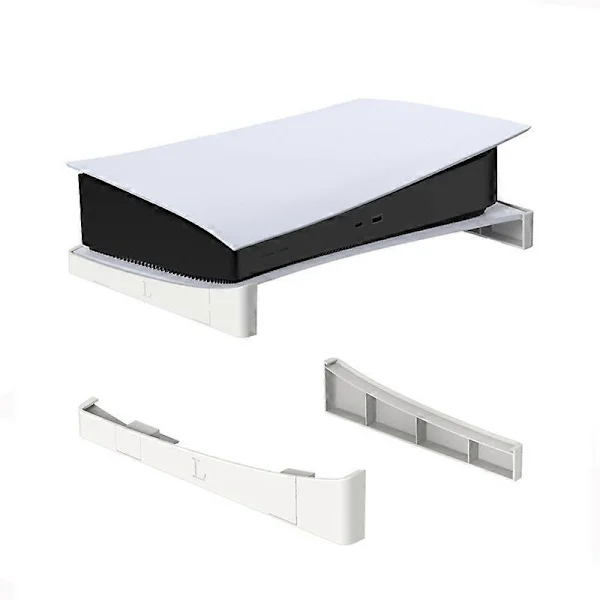 Kompatibel PS5 Base Stand Vert Konsoll Horisontal Holder Spill Bære Display Dock Brakett Kompatibel Playstation 5 Tilbehør[D]