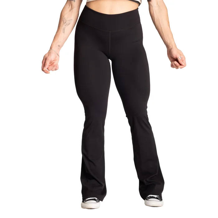 Better Bodies Flare Housut Musta