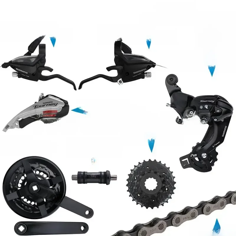 AliExpress - SHIMANO ALTUS Acera – ensemble de vitesses 3x7, avec levier EF500, dérailleur avant/arrière TY500, pignon, chaîne de pédalier