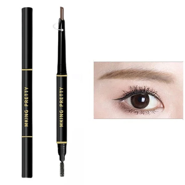 OCHEAL Langtidsholdbar Fikserende Bryn Makeup Vandtæt Transparent Øjenbryn Styling Gel Creme Klar Flydende Øjenbryn Kosmetik Dobbelt-endet Øjenbryn G