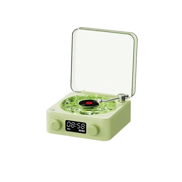 The Waves Vinyl Player, Wave Retro Vinyl Record Player Trådløs Bluetooth Højttaler db