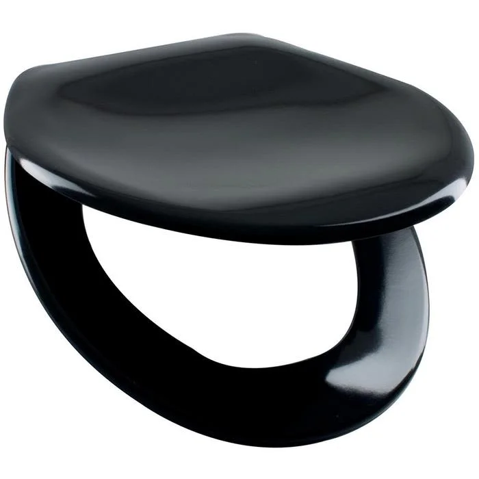 Arrow Opal Deluxe WC-sits svart, softclose, Badrum
