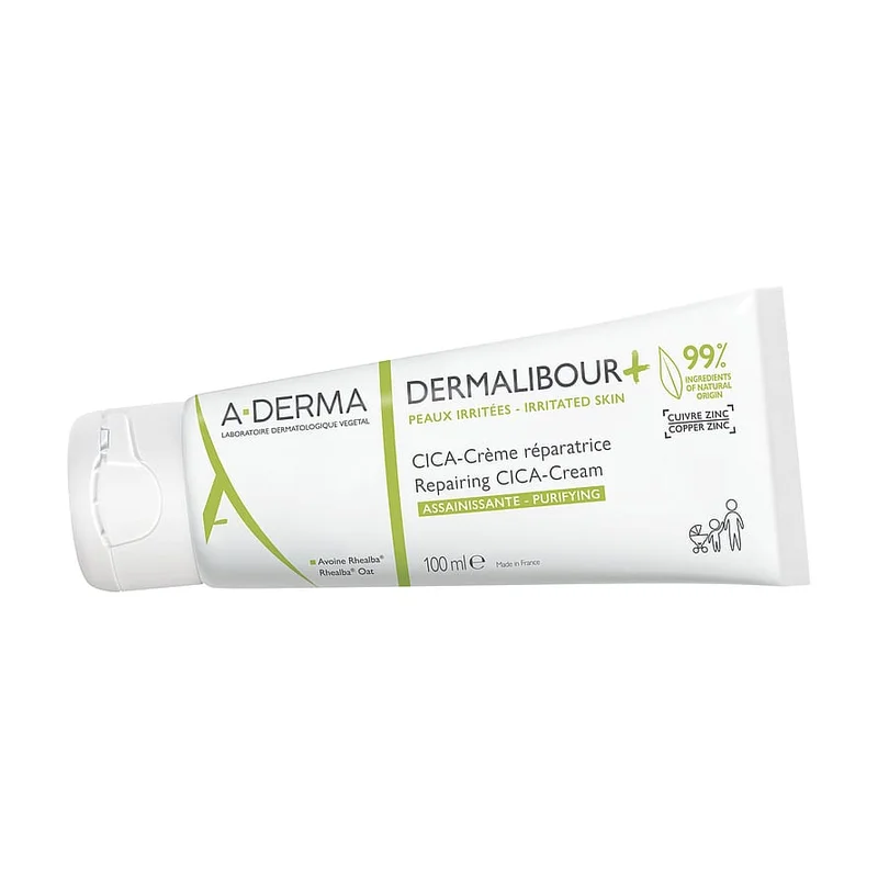 A-DERMA Dermalibour+ Repairing CICA -Cream 100 ml, Børn & Forældre, Amning & Flaske, Brystcreme