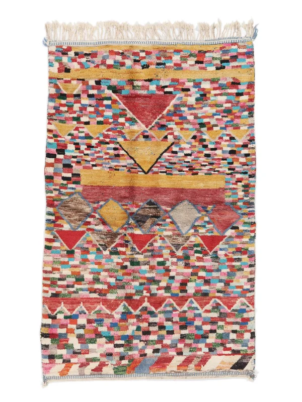 Klein Berber Moroccan - Mid Atlas 158X254 Wolle, Teppich
