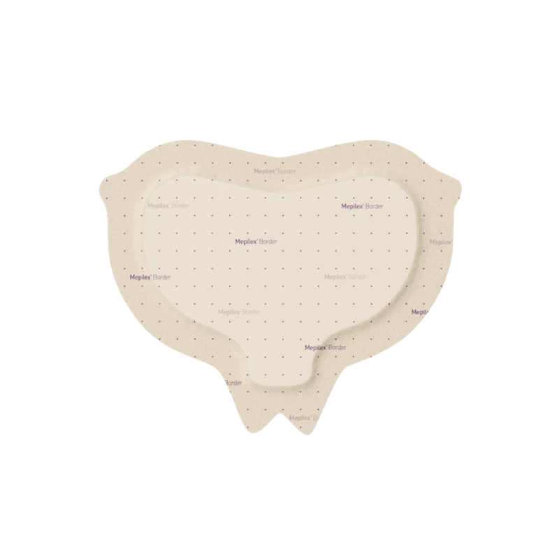 Mepilex Border Sacrum bandasje 16x20 cm 5 stk