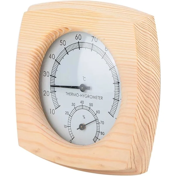 Bastu Termostat, Digital Bastu Termometer, Bastu Temperatur och Luftfuktighet