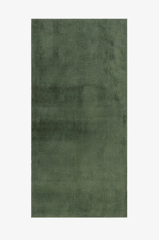 KM Home - Luggmatta Castello - Grön - Lugg & ryamattor - 80X150 - Från Homeroom