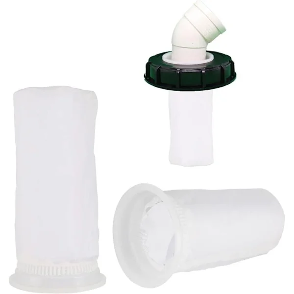 2 stk. IBC Udskiftningsfilter 10,5 x 20,5 cm Regnvandsfilter IBC Filtre Vaskbart IBC Udskiftningsfilter, IBC Filter til IBC Regnvandstank
