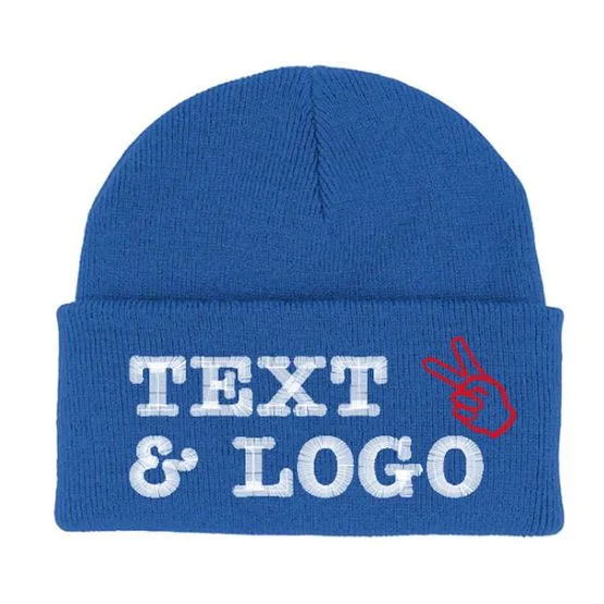 Beanie Basic - Sort Beanie - Mössa - Designa dina egna mössor online @ Hatstore