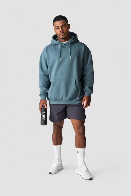 ICANIWILL - Everyday Relaxed Hoodie Steel Blue - Herr - Träningskläder från ICIW