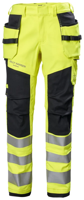 Helly Hansen Workwear Fyre Työhousut musta/Hi-Vis-keltainen C44, Vaatteet