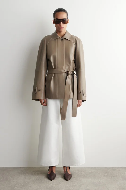 COS Women's Denim Culottes in White