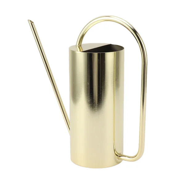 Plants Watering Can Long Spout 1500ml Large Capacity Stainless Steel Kettle Pot Garden Accessories Gold Color