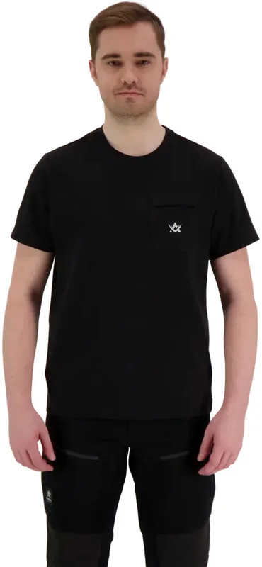 Alaska Freedom Ms T-Shirt with Chest Pocket Black