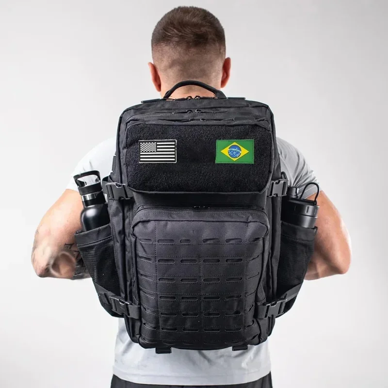 AliExpress - 25L/50L taktische Rucksack Tasche Jagd Molle Rucksack Fitness studio für Männer edc Outdoor Wander rucksack Hexe 2 Flaschen halter