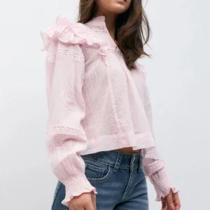 boho lace blouse