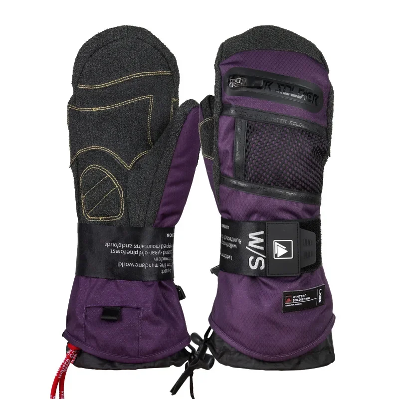 AliExpress - Modische Professionelle Winter-Thermohandschuhe Kevlar Verstärkt Warm Wasserdicht Outdoor-Sport Schneemobil Beheizte Skihandschuhe