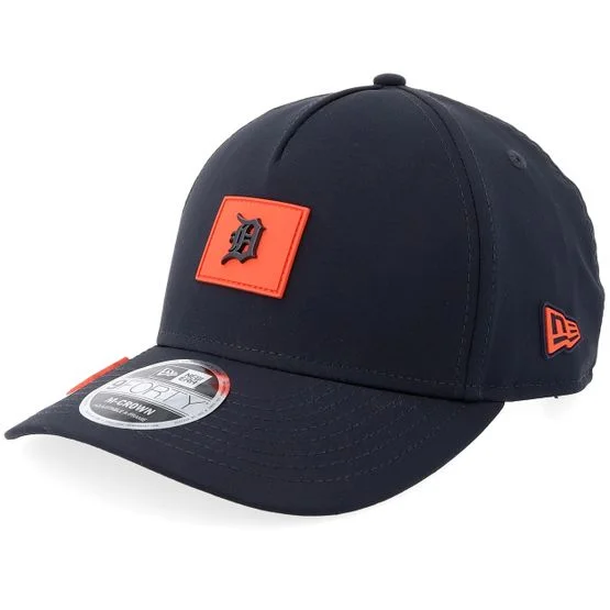 New Era - MLB Blå adjustable Keps - Detroit Tigers MLB 9FORTY M-crown Navy A-frame Adjustable @ Hatstore
