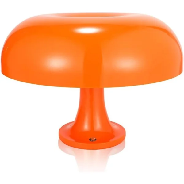 [RM]Mushroom Table Lamp with Dimmable Lighting, 3 Light Modes Retro Shielded Desk Lamp Mood Night Light for Bedroom Living Room Aesthetic Mid Century
