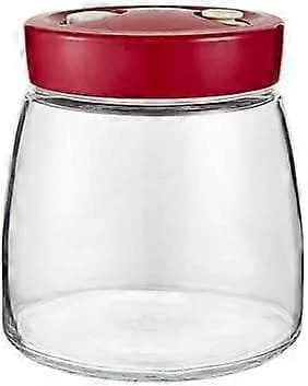 Fermenteringsburk med luftventil 1L - Automatisk ventil för att släppa ut uppbyggda gaser