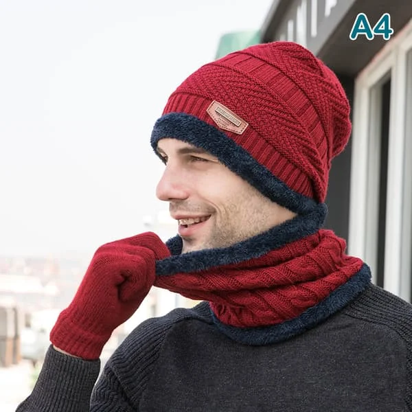 Vinterluer For Menn Skullies Beanie Hat Vinterlue Herre Dame Wo