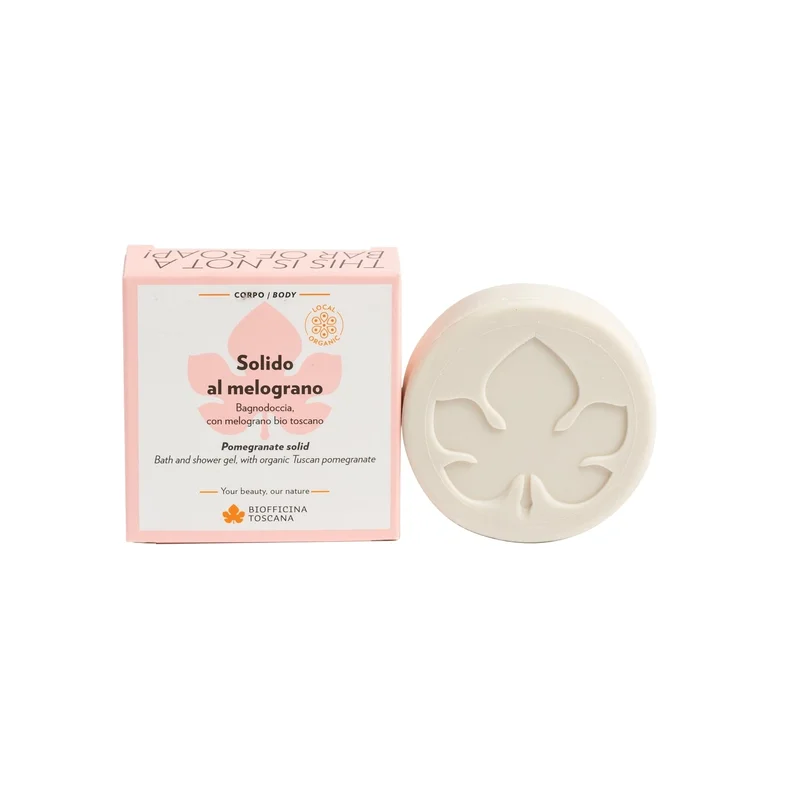 Biofficina Toscana Solido al melograno 80g - Sapone