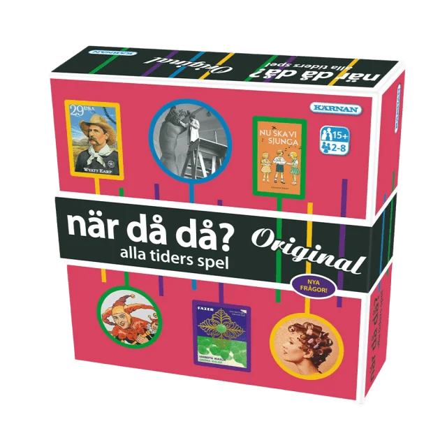 KÄRNAN Sällskapsspel, När då original Spel Unisex ONESIZE